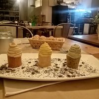 Tris di humus at Flora in Verona