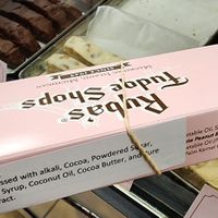 Vegan fudge at Ryba's Fudge Shop in Mackinac Island