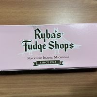   at Ryba's Fudge Shop in Mackinac Island