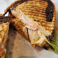 The Allen Ginsberg (a vegan BLT)  on rye at Two Beards Deli in Grand Rapids