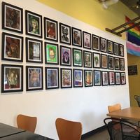 Interior at Two Beards Deli in Grand Rapids