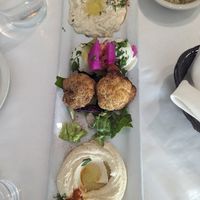 Mezza platter at The BeiRut in Peachtree City