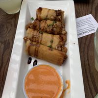 Chickpea Spring Rolls at Bang in Charlottesville
