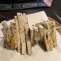 vegan sandwich at Feliz Cafe in Peschiera Del Garda