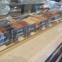 Some of the things on offer when I visited at Feliz Cafe in Peschiera Del Garda