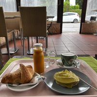 Super fluffy Pancakes!!!😲  at Feliz Cafe in Peschiera Del Garda