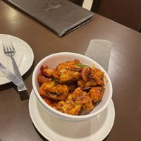 Chilly momo  at Loving Heart in Kathmandu