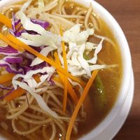 Thukpa at Loving Heart in Kathmandu