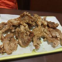 Mushroom pakora at Loving Heart in Kathmandu