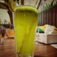 Minty lemonade   at Loving Heart in Kathmandu