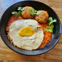 Shaksuka at Loving Heart in Kathmandu