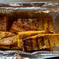 Grilled tofu  at Loving Heart in Kathmandu