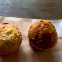 Oat muffins  at Loving Heart in Kathmandu