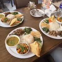 Khana set  at Loving Heart in Kathmandu