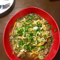 MO MO soup amazing  at Loving Heart in Kathmandu