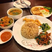 khana set, really good at Loving Heart in Kathmandu