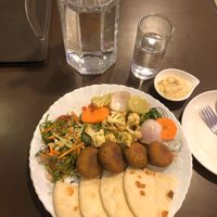 Falafel  at Loving Heart in Kathmandu