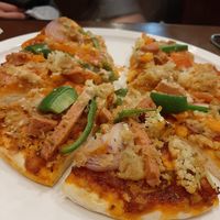 LH Vegan Pizza at Loving Heart in Kathmandu