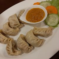 Momo steam at Loving Heart in Kathmandu