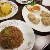 Biryani, momos and healthy rice at Loving Heart in Kathmandu