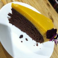 Impossible cake 🍰 at Vegetal - temporarily closed in Mexico City