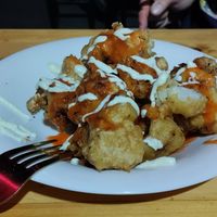 Cauliflower wings at Vegetal - temporarily closed in Mexico City