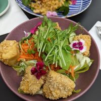 Tofu salad at Flora and Fauna in Fremantle
