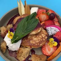 Pancakes   at Flora and Fauna in Fremantle