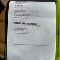 Menu June 2025  at Flora and Fauna in Fremantle