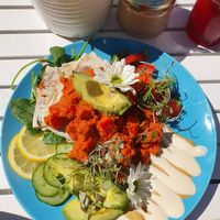 Breakfast Burrito at Flora and Fauna in Fremantle