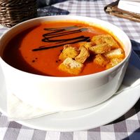 tomato soup  at Urwis House in Jastarnia