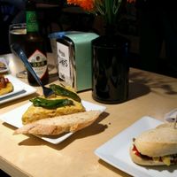 selection of tapas at Twiggy in Bilbao