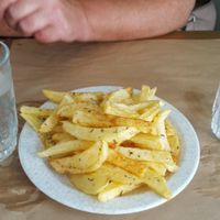 portion of Chips  at Pane e Souvlaki in Corfu