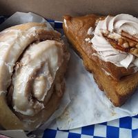 (V) Fluffernutter Roll, (GF/V) Pumpkin Torte at Goldenrod Pastries in Lincoln