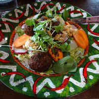 Falafel at Amarillo in Mikkeli