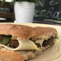 I hope heaven tastes this good  at Vegan Store Stall 83 in Rome