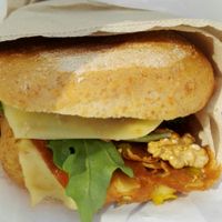 Sandwich at Vegan Store Stall 83 in Rome