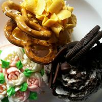 Vegan cupcakes at Ranch Pies in Warwick