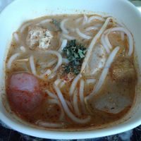 Vegetarian Laksa at Yummy Veggie in East Singapore