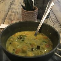 Vegan soup at Okiem i Brzuchem in Katowice