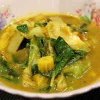 One of the curry-like dishes.  at Banlle in Siem Reap