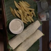 Caesar wrap! (Went back the second night in a row)   at Banlle in Siem Reap