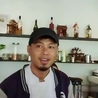 Bola, the chef, who knows a few words in Jamaican Patois! at Banlle in Siem Reap