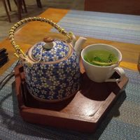 Moringa tea at Banlle in Siem Reap