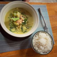 Vegetable Traditional Curry at Banlle in Siem Reap