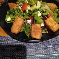 Crispy tofu salad at Banlle in Siem Reap