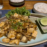 Mushroom Lok Lak  at Banlle in Siem Reap