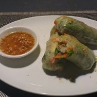 springrolls at Banlle in Siem Reap