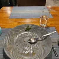 Oooops! This was the vegan brownie. Note: plate scraped clean.  at Banlle in Siem Reap