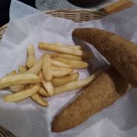 Vegan fish and chips at Banlle in Siem Reap